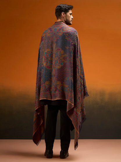 Men Grand Paisley Kaani Shawl