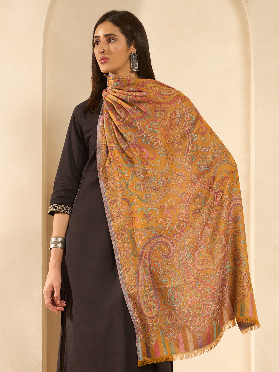 Women Imperial Ambi Kaani Stole