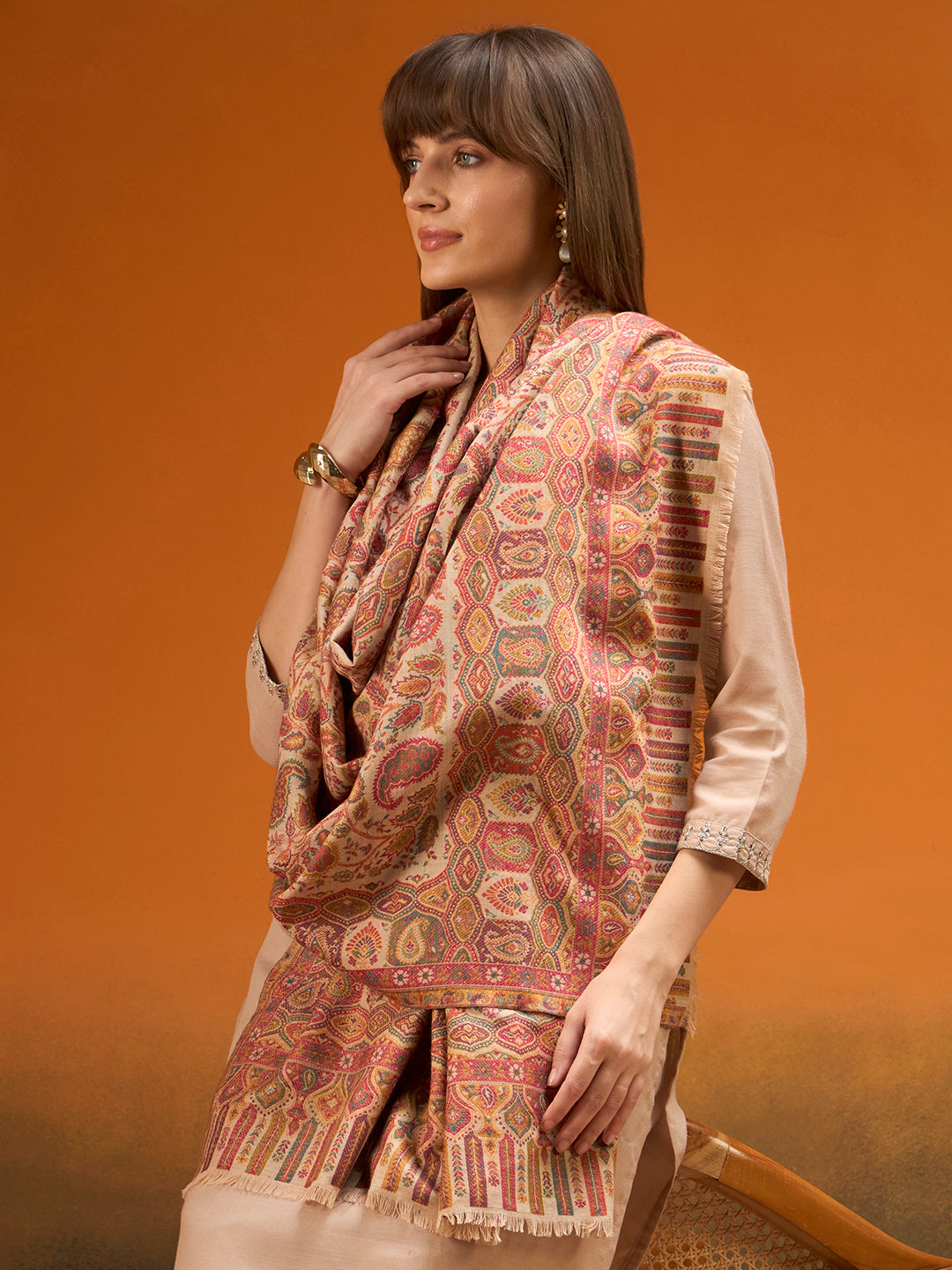 Women Gulzar kaani Stole
