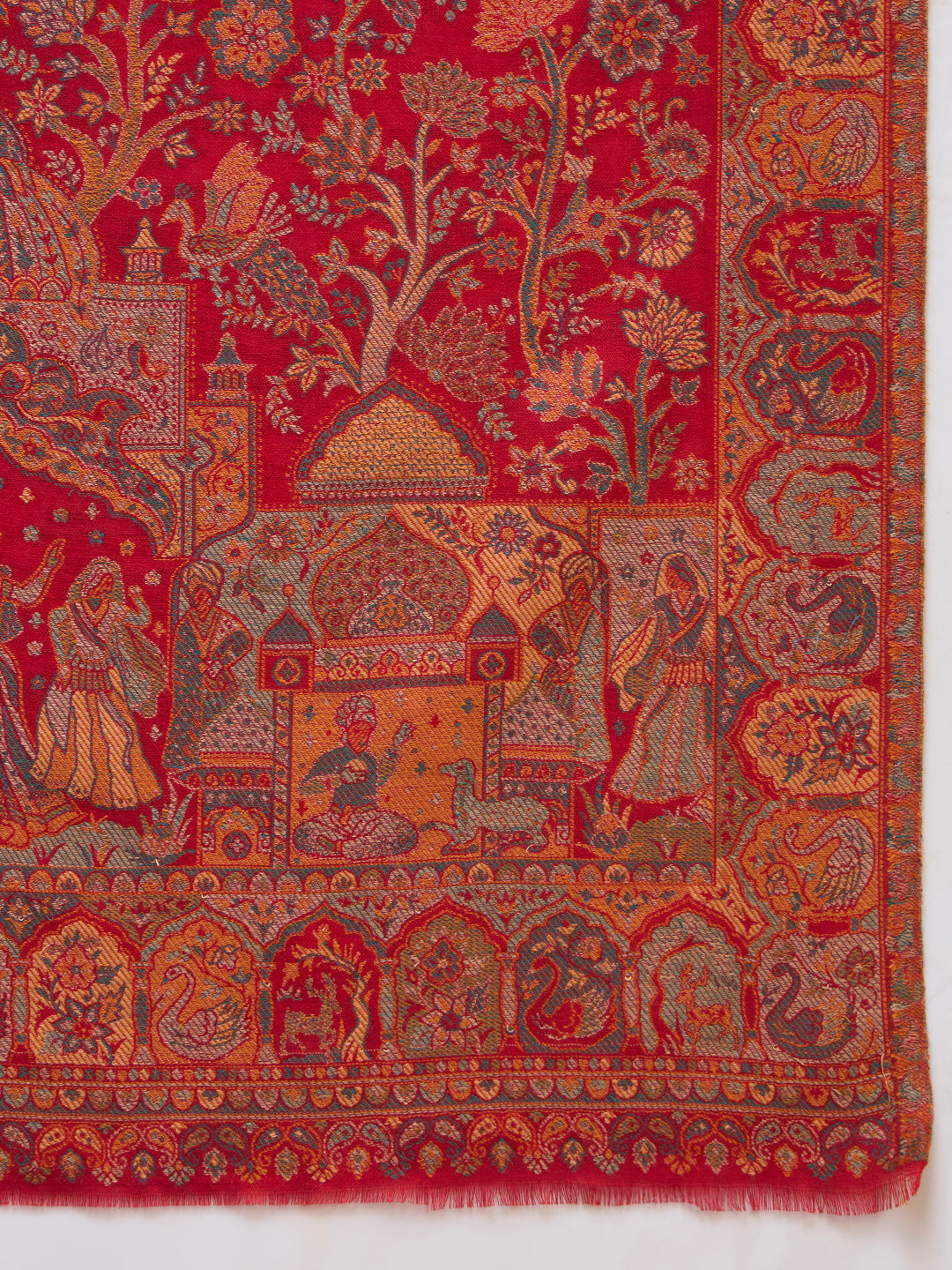 Men Shahi Manzar Fine Wool Kaani Shawl