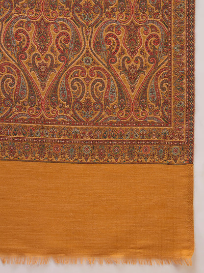 Women Regalis Zari Reversible Kaani Fine Wool Shawl