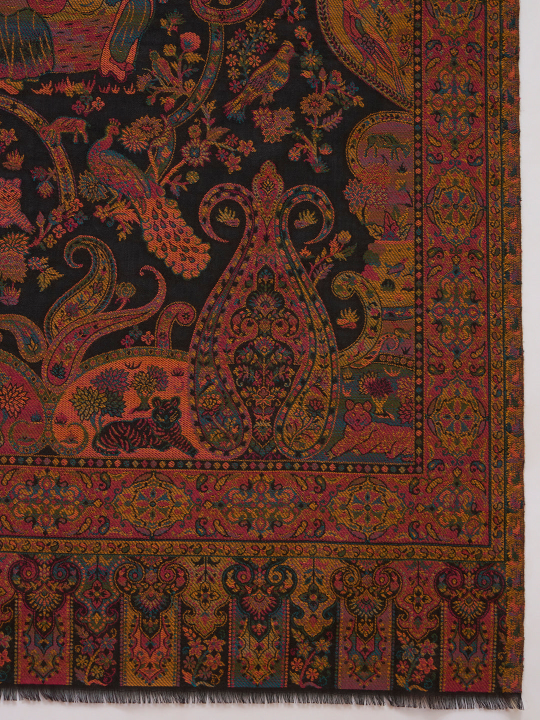 Women Royal gulistan Kaani Wool Blend Kashmiri Shawl