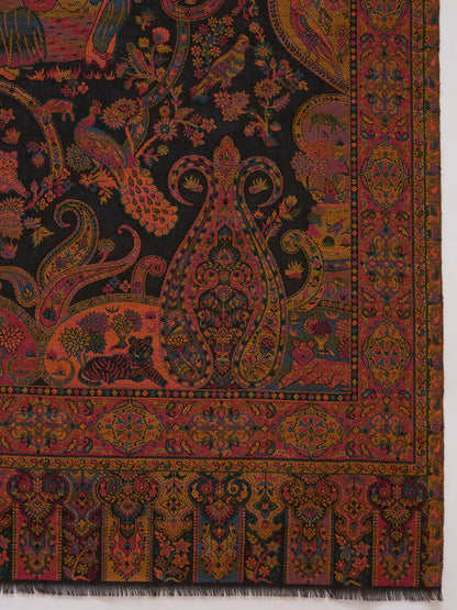 Women Royal gulistan Kaani Wool Blend Kashmiri Shawl