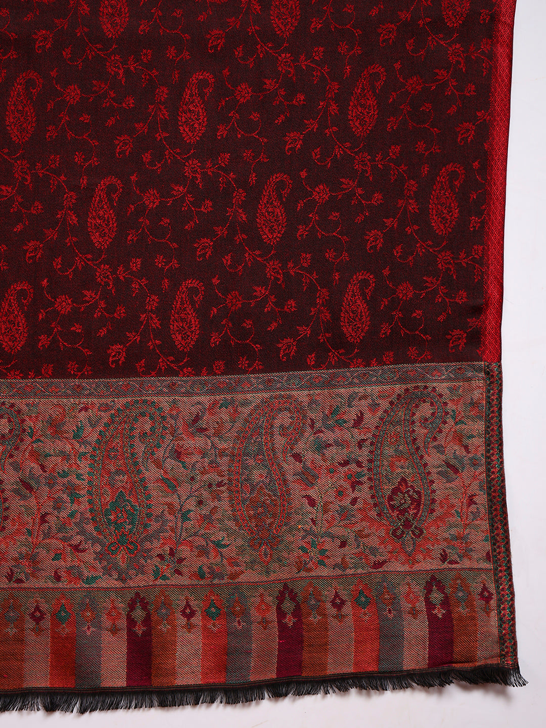 Pashmoda Women Gulpari Kaani Stole (Size : 71X203 CM)
