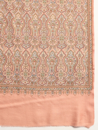Pashmoda Womenƒ??s Gulsheren 100% Fine Wool Sozni Hand Embroidered Shawl (Size: 101x203 Cm)