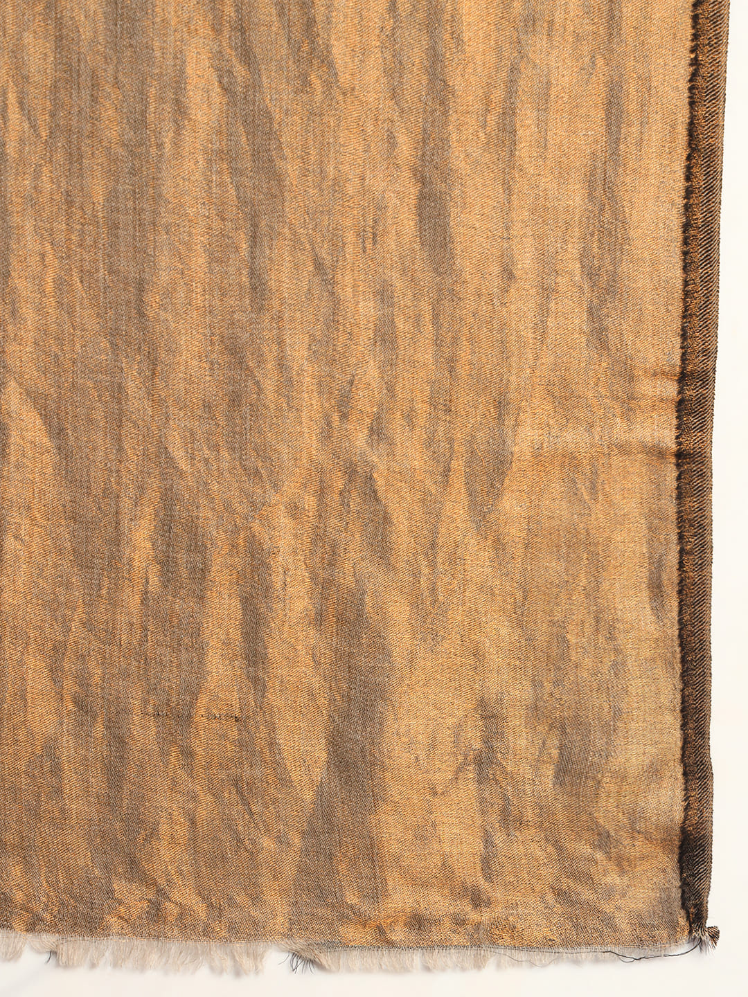 Pashmoda Womenƒ??s Zarish Reversible Zari Moonlight Fine Wool Stole (Size: 71x203 Cm)