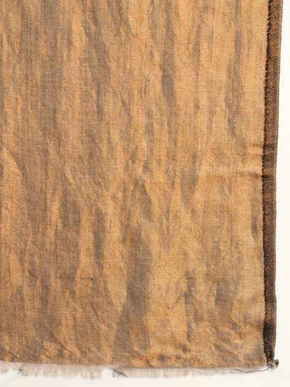 Pashmoda Womenƒ??s Zarish Reversible Zari Moonlight Fine Wool Stole (Size: 71x203 Cm)