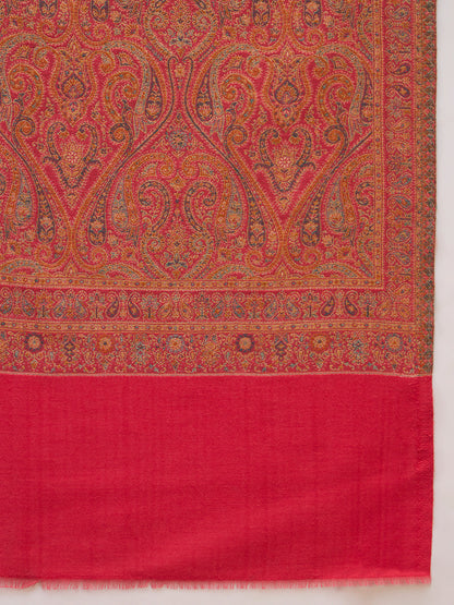 Women Regalis Zari Reversible Kaani Fine Wool Shawl