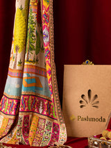 Gift Envelope of Rangat Fine Soft Bamboo Fibre Stole (Size : 71X203 CM)