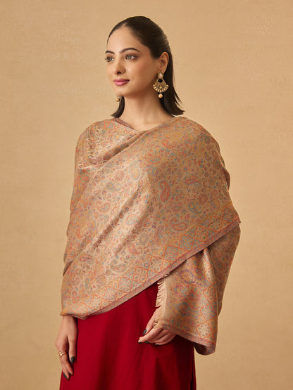 Pashmoda Women Chandni Kaani Stole (Size : 71X203 CM)