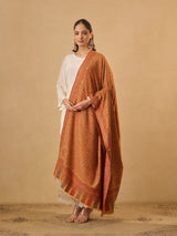Pashmoda Women Mehak Kaani Wool Blend Kashmiri Shawl (Size: 101X203 CM)