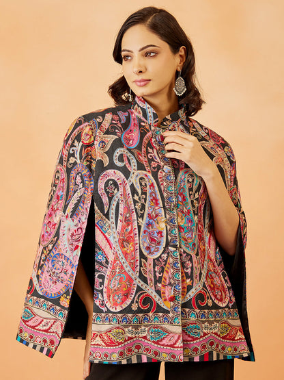 Kalamkari Embroidered Cape