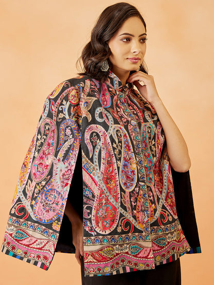 Kalamkari Embroidered Cape