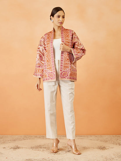 Nalki Embroidered Cape