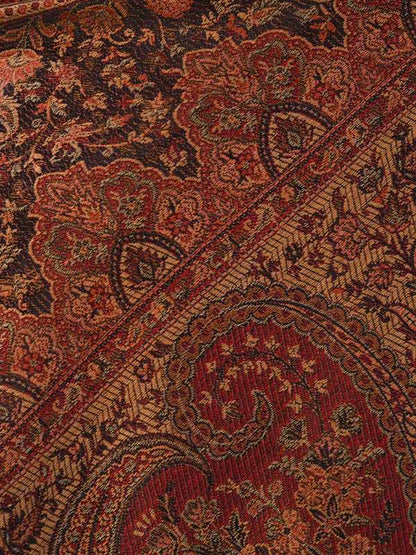 Women's Zarif-e-Kashmir Wool Blend Jamawar Shawl (Size: 101X203 CM)